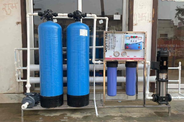 Modern water softener machinery